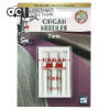 Иглы Organ двойные универсальные 130/705H №80/3, 2 шт. в Минске