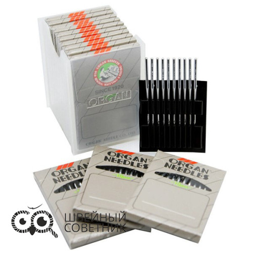Иглы промышленные Organ DPx17 LR №120 10 шт. в Минске