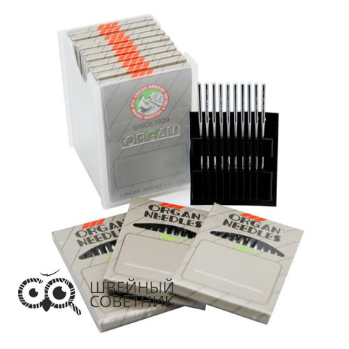Иглы промышленные Organ DPx17 LR №130 10 шт. в Минске