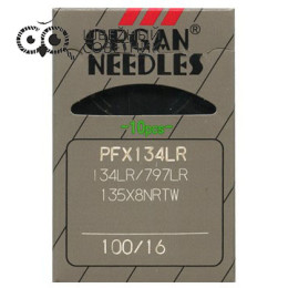 Иглы промышленные Organ PFх134 LR №100 10 шт.