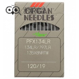 Иглы промышленные Organ PFх134 LR №120 10 шт.
