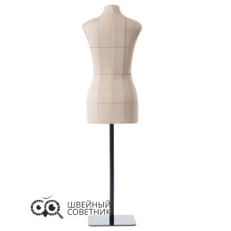 Манекен масштабный Betty премиум 1:2 р. 42 бежевый