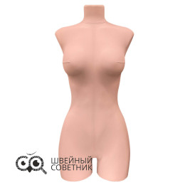 Манекен портновский Royal Dress form Пенелопа бельевой комплект Стандарт р. S/170, бежевый 