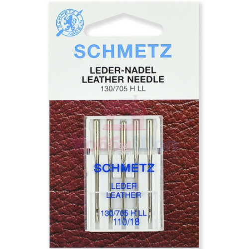 Набор игл кожа SCHMETZ LEDER LEATHER CUIR №110 (5 шт.) в Минске