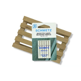 Набор игл для крепа и шелка SCHMETZ Microtex №80 (5 шт.)