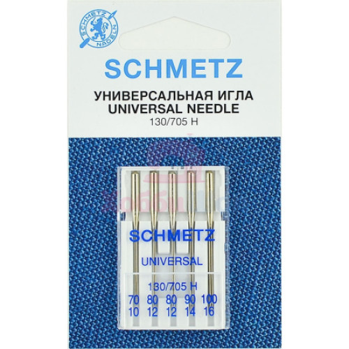 Набор универсальных игл SCHMETZ №70-100 (5 шт.) в Минске
