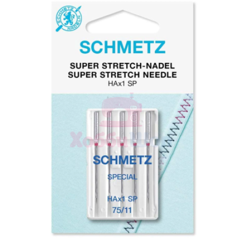 Набор игл супер-стретч SCHMETZ SUPER STRETCH №75 (5 шт.) в Минске