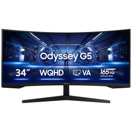 Монитор Samsung Odyssey G5 LC34G55TWWIXCI