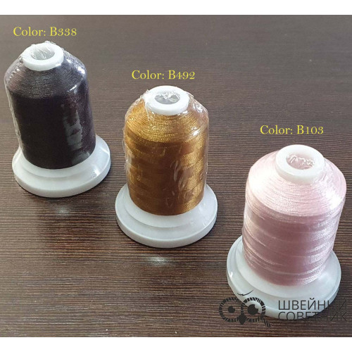 Нитки вышивальные Sentex 120D/2, 1000 ярдов (1 шт.) в Минске