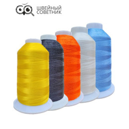 Нитки вышивальные Sentex 120D/2, 5000 м (1 шт.)