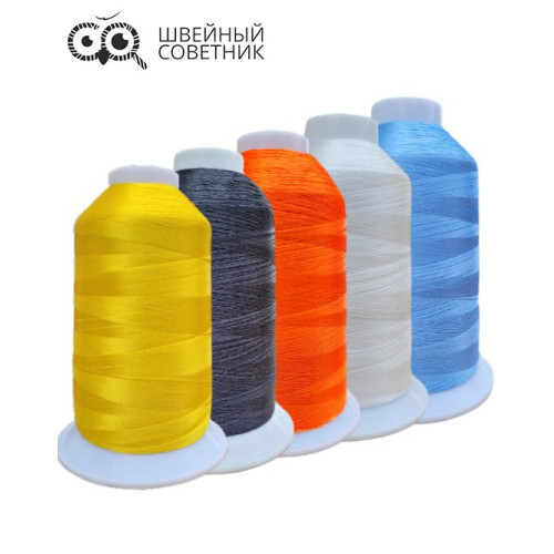 Нитки вышивальные Sentex 120D/2, 5000 м (1 шт.) в Минске