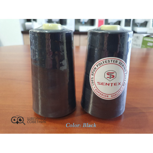 Нитки швейные 50/2 Sentex 5000 ярдов (1 шт.) в Минске