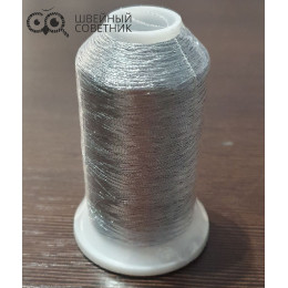 Нитки вышивальные Sentex 150D/2, 1000 м цвет: серебро, золото (1 шт.)