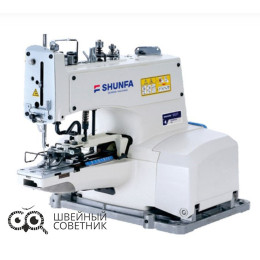 Промышленная пуговичная машина Shunfa SF1377/TY