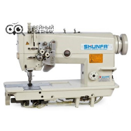 Двухигольная прямострочная машина Shunfa SF845-5D