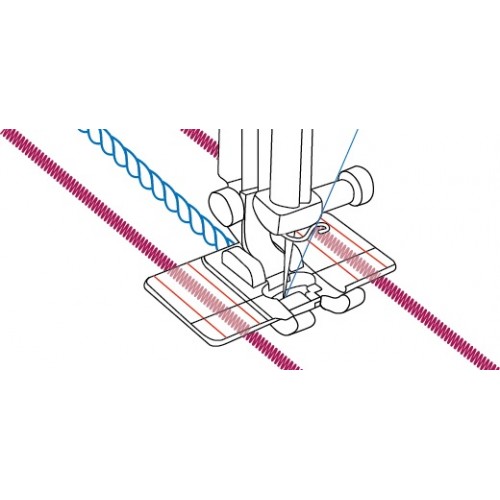 Лапка с разметкой для параллельных швов AURORA AU-150 в Минске