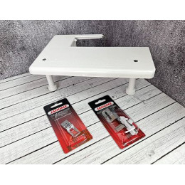 Набор приспособлений Janome 796-401-106 (столик+2 лапки) для распошивальных машин