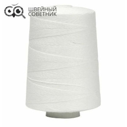 Нитки мешкозашивочные Красная нить 210 ЛШ, 5000 м, суровый (1 шт.)