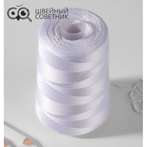 Нитки полиэфирные комплексные Красная нить 270 Л, 1000 м (1 шт.) в Минске