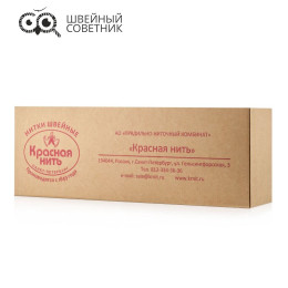 Нитки полиэфирные комплексные Красная нить 86 Л, 3000 м (1 шт.)