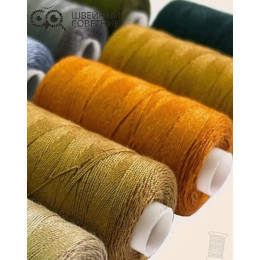 Нитки джинсовые Красная нить 20/3 220 м ассорти (10 шт.)