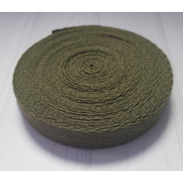 Лента киперная 20 мм черный, хаки