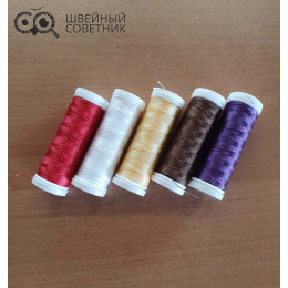 Нитки Ariadna Tytan №80 180м. (1 шт.) 