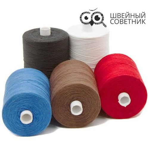 Нитки швейные ПНК им. Кирова  44 ЛХ, 2500 м цвет: цветные (1 шт.) в Минске