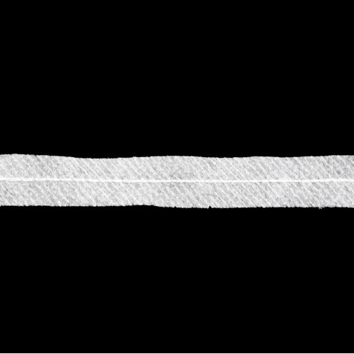 Нитепрошивная кромка клеевая по косой (45гр.) 15 мм. белый, черный в Минске