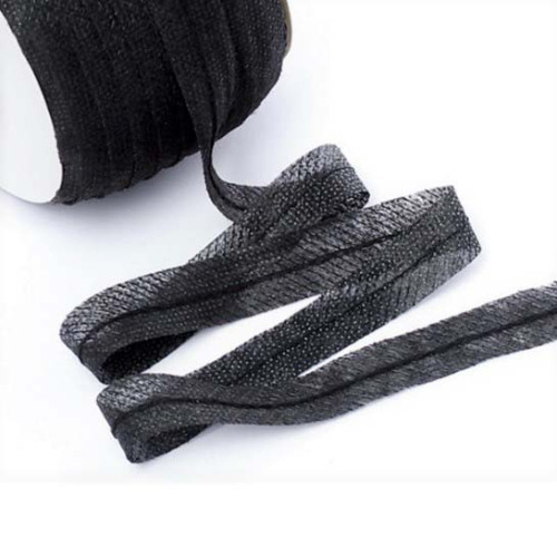 Нитепрошивная кромка клеевая по косой (45гр.) 15 мм. белый, черный в Минске