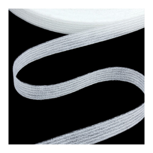 Нитепрошивная кромка клеевая по долевой 15 мм. белый, черный, серый   в Минске