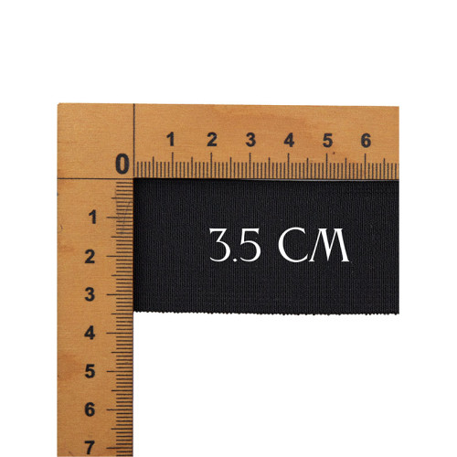 Резинка ткацкая 35мм.черная 40м в Минске