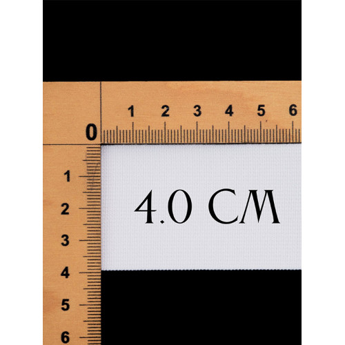 Резинка ткацкая 40мм.белая 40м в Минске