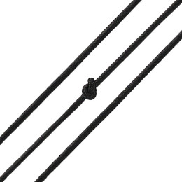 Резинка шляпная, 3 мм, белая, катушка 100 м