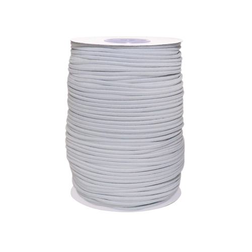 Резинка шляпная, 3 мм, белая, катушка 100 м в Минске