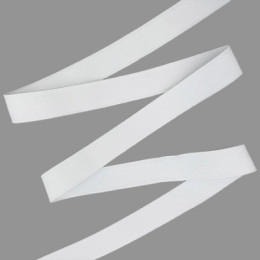 Резинка ткацкая 20мм.белая 40м