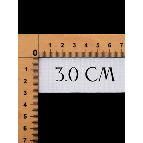 Резинка ткацкая 30мм.белая 40м в Минске