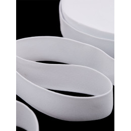 Резинка ткацкая 30мм.белая 40м