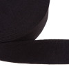 Резинка эластичная вязаная 25мм, черная, 50м в Минске