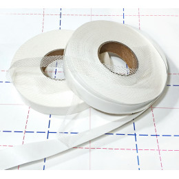 Сетка на бумаге клеевая 15 мм белая