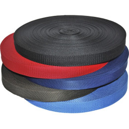 Стропа 20 мм. черный, цветной