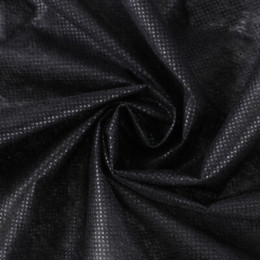 Флизелин 2-ое точечное 50 плиам/50 ПЭ 35г/м2 90 см черный