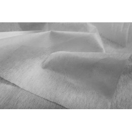 Флизелин 2-ое точечное 100% ПЭ 30 г/м2 90 см. белый,серый