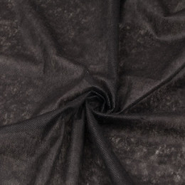 Флизелин 2-ое точечное 100% ПЭ 30 г/м2 90 см. черный